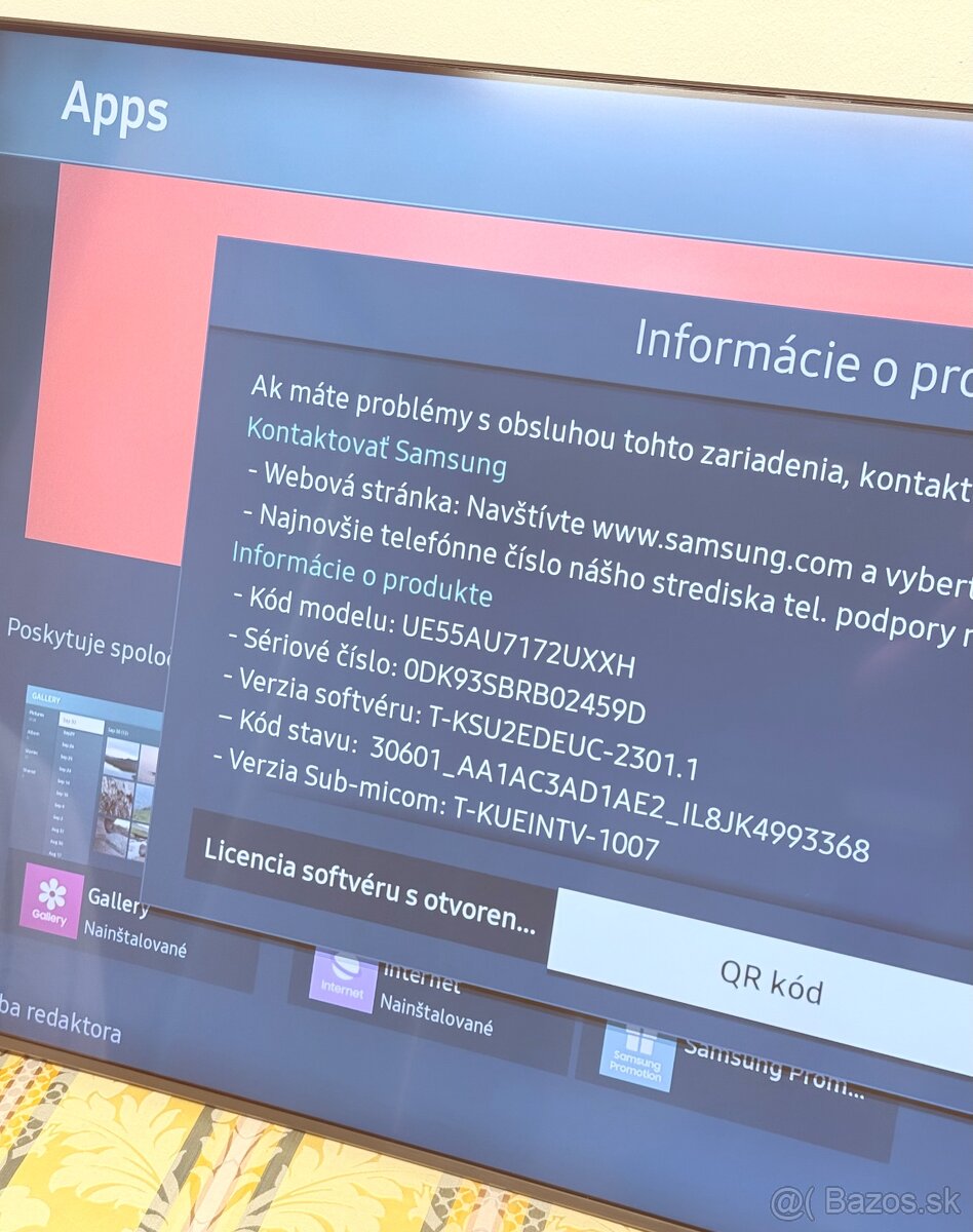 55" 4K smart TV Samsung - 6