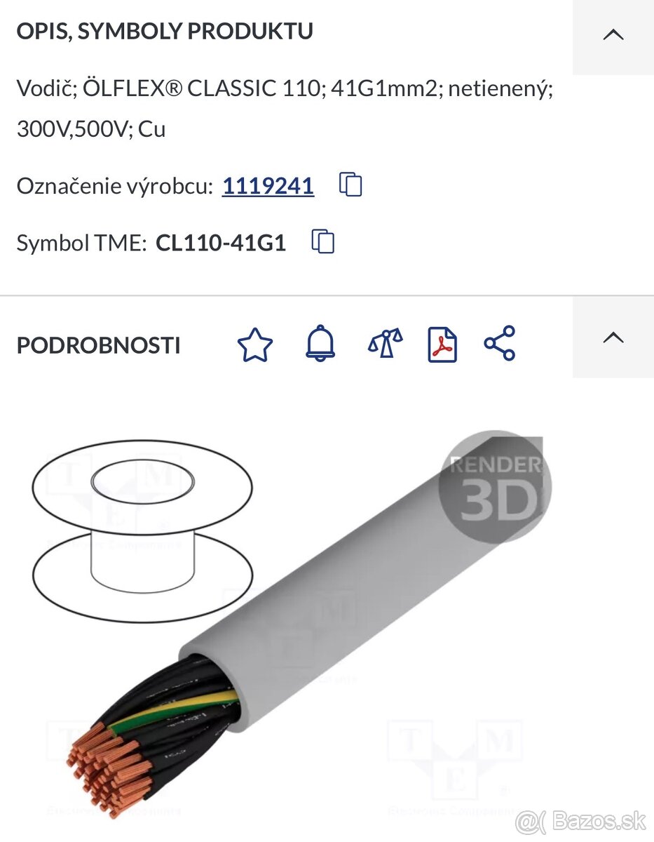 kabelaz olflex classic, helukabel a ine - 6