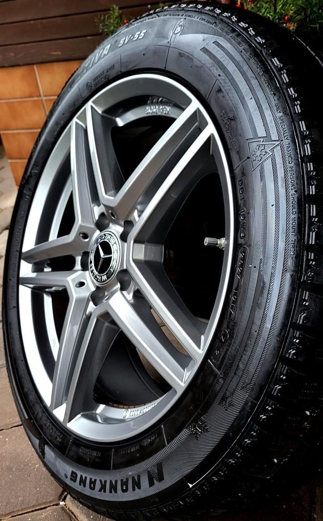 Alu R18 5x112 Mercedes GLA, GLB, GLK + zimné 235/55R18 - 6