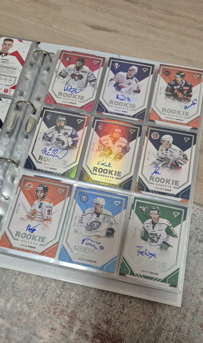 Hokejové kartičky - 6