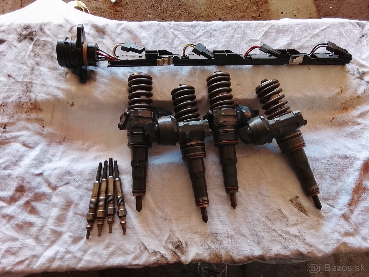 Predám strekovače Bosch 4ks PD 1.9tdi 74kw - 6