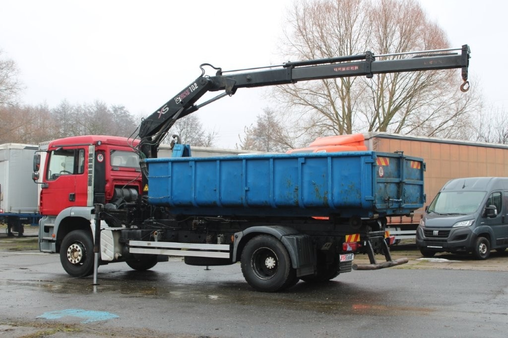 MAN MAN TGA 18.350, CRANE HIAB 102 - 6