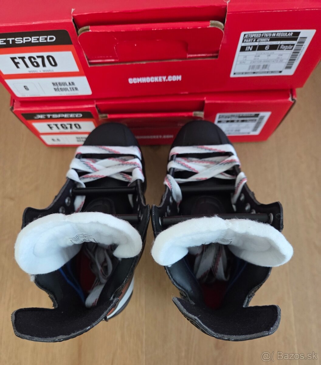 Korčule CCM Jetspeed FT670 Internediate - 6