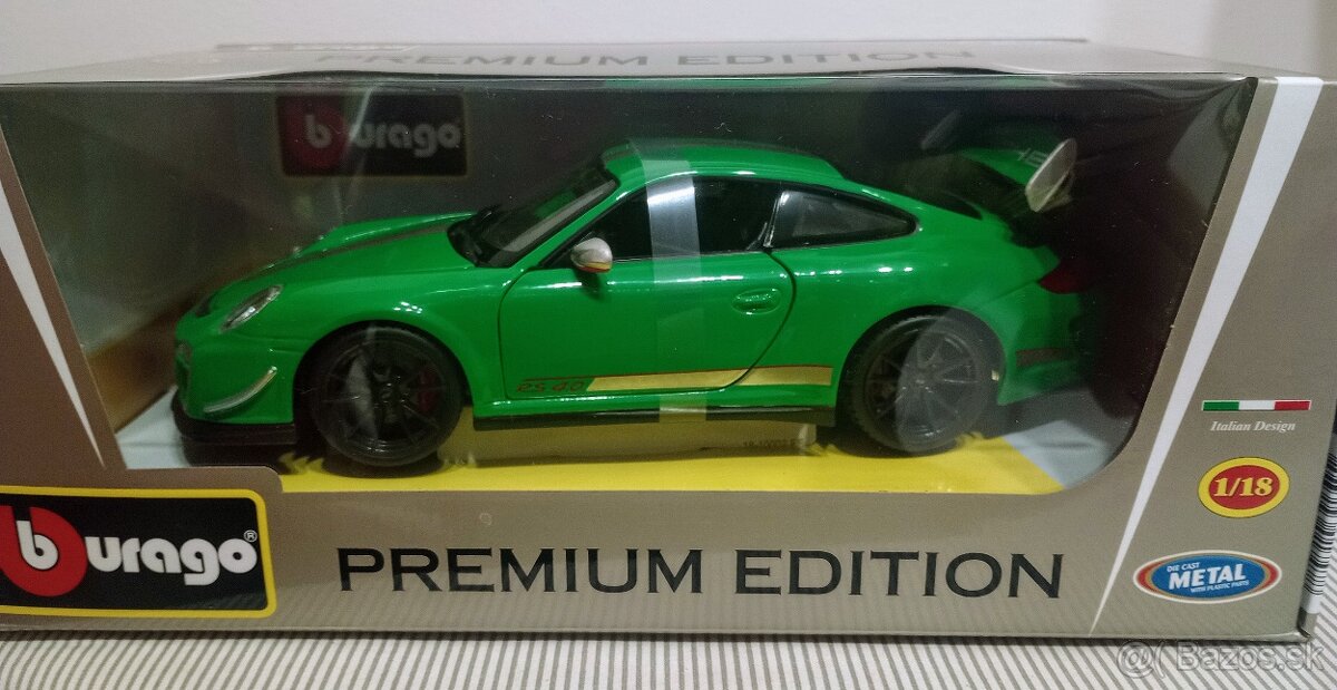 1:18 BUGATTI DIVO a PORSCHE 911 GT3, Bburago - 6