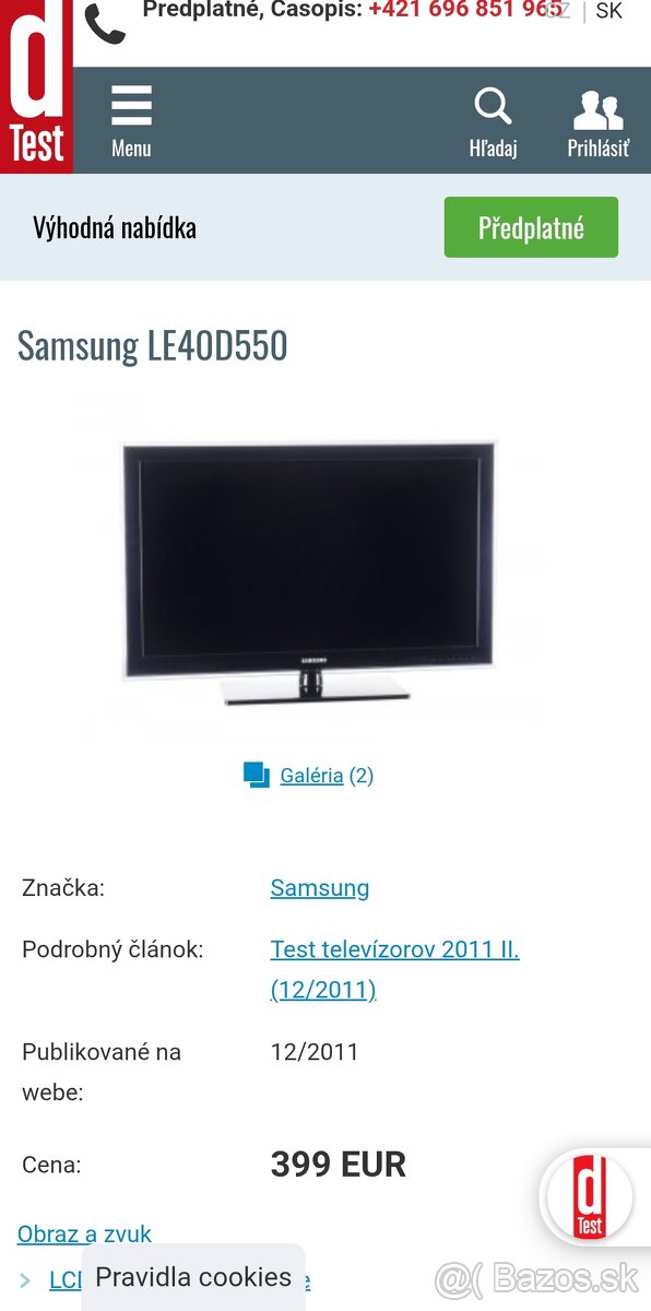 Samsung 102cm PC 500€ - 6