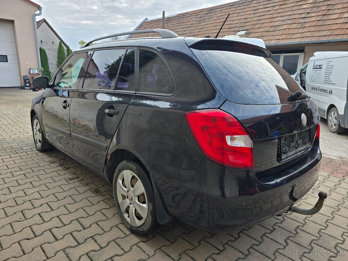 skoda fabia II 1.4 tdi 59kw kod motora BNV - 6