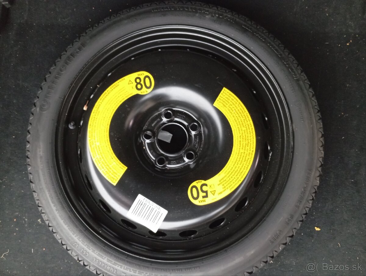 Originálna rezerva Audi A4 Avant (B9) - 125/70 R19 - NOVÁ - 6