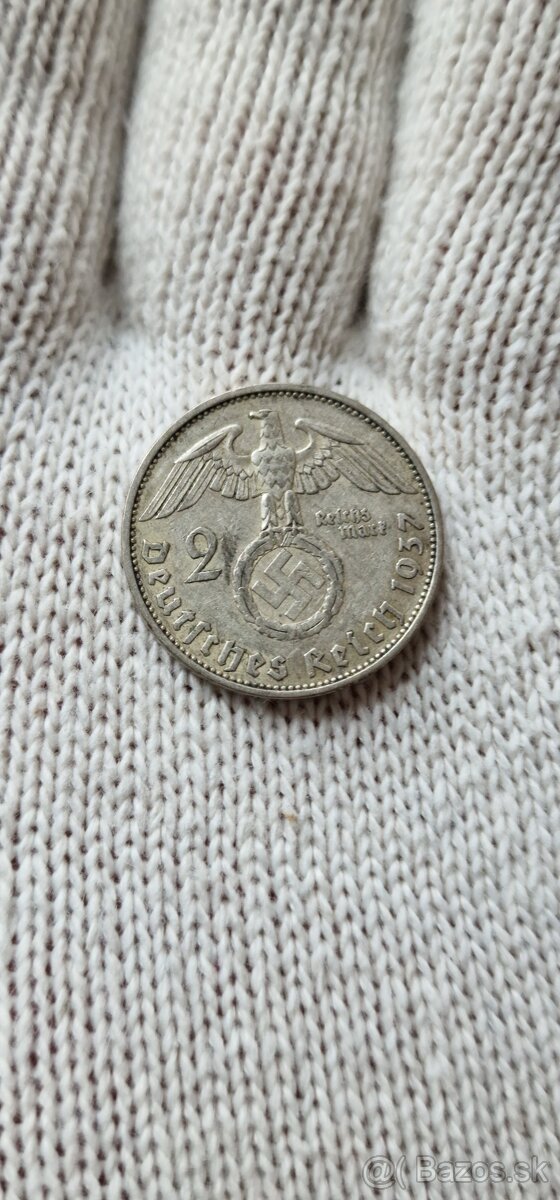 2 mark, 2 marka, 2 reichsmark Hindenburg - 6