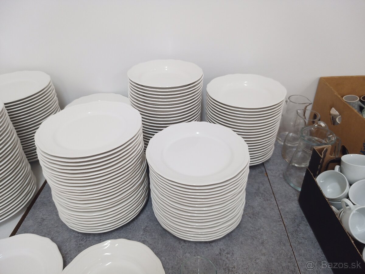 Porcelánové taniere. - 6