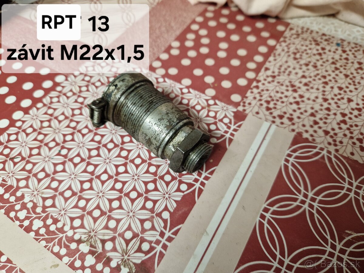 Hydraulické rýchlospojky RPT - 6