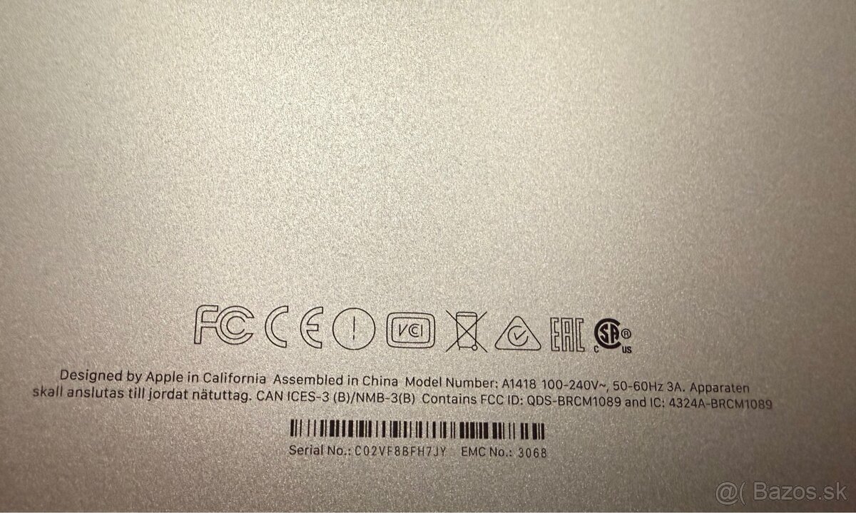 iMac 21.5” – i5 / 8GB RAM / 256GB SSD + 1TB HDD - 6