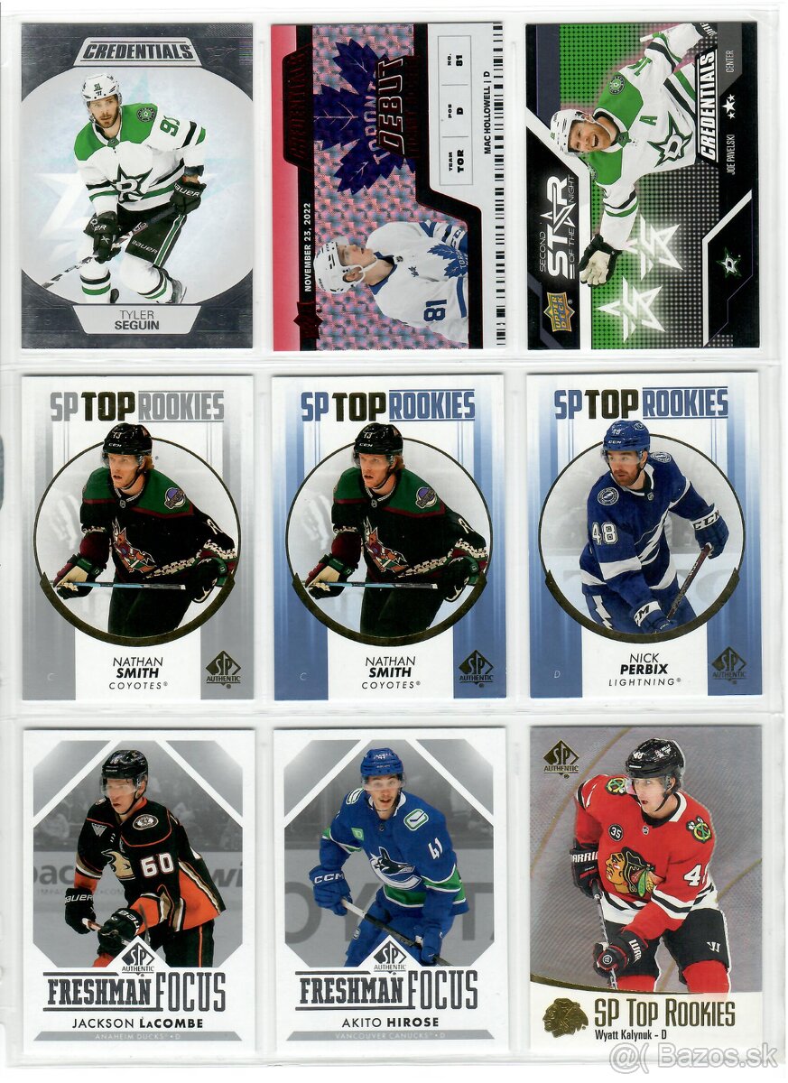 Na predaj nove hokejove karticky NHL - 6