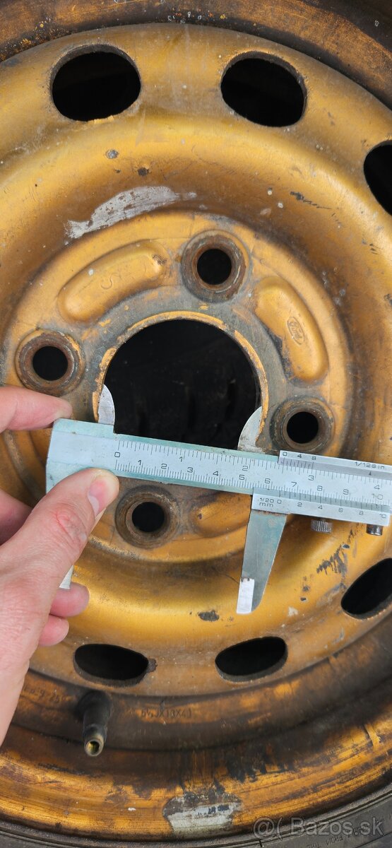 Plechove disky 4ks - 6