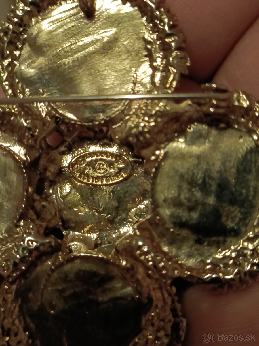 Stará brošňa Chanel - 6