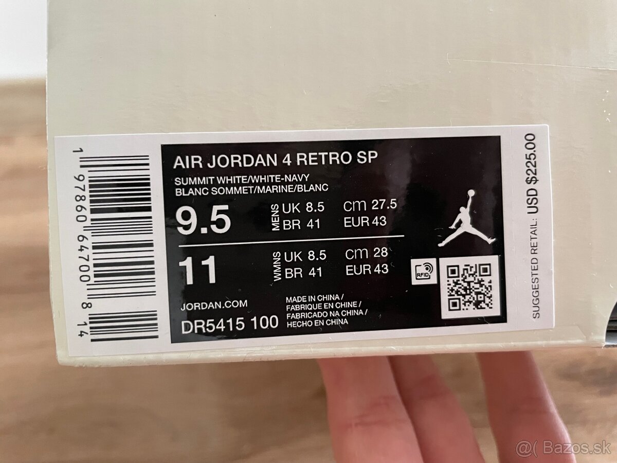 Nike AIR Jordan 4 - 6
