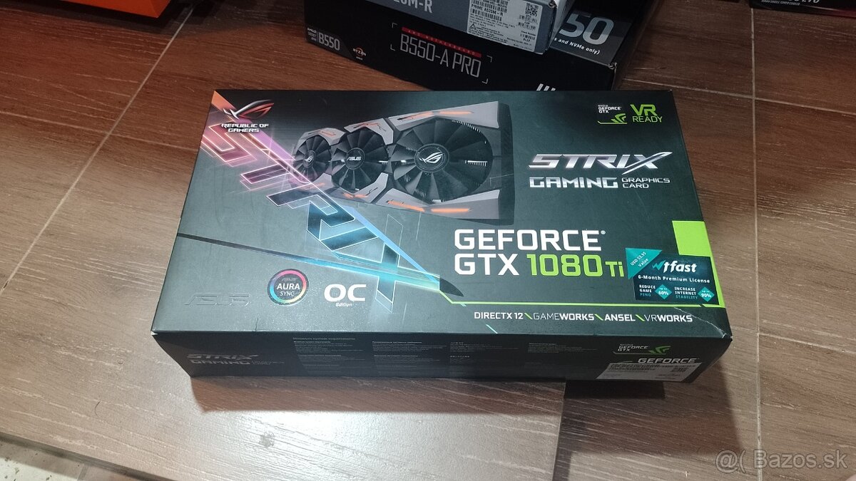 GTX 1080 Ti 11GB ASUS ROG Strix – technický stav výborný - 6