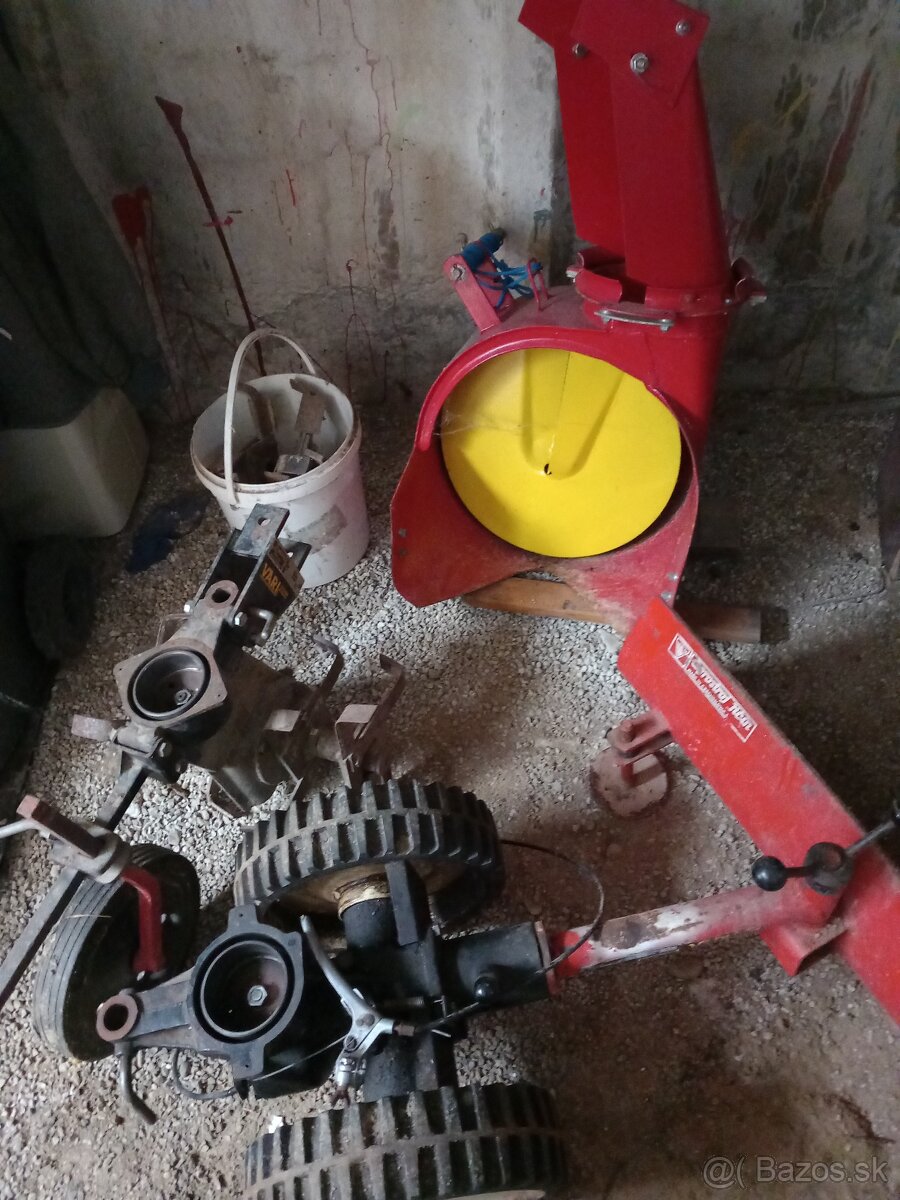 Sneźnä fréza a radlica - 6