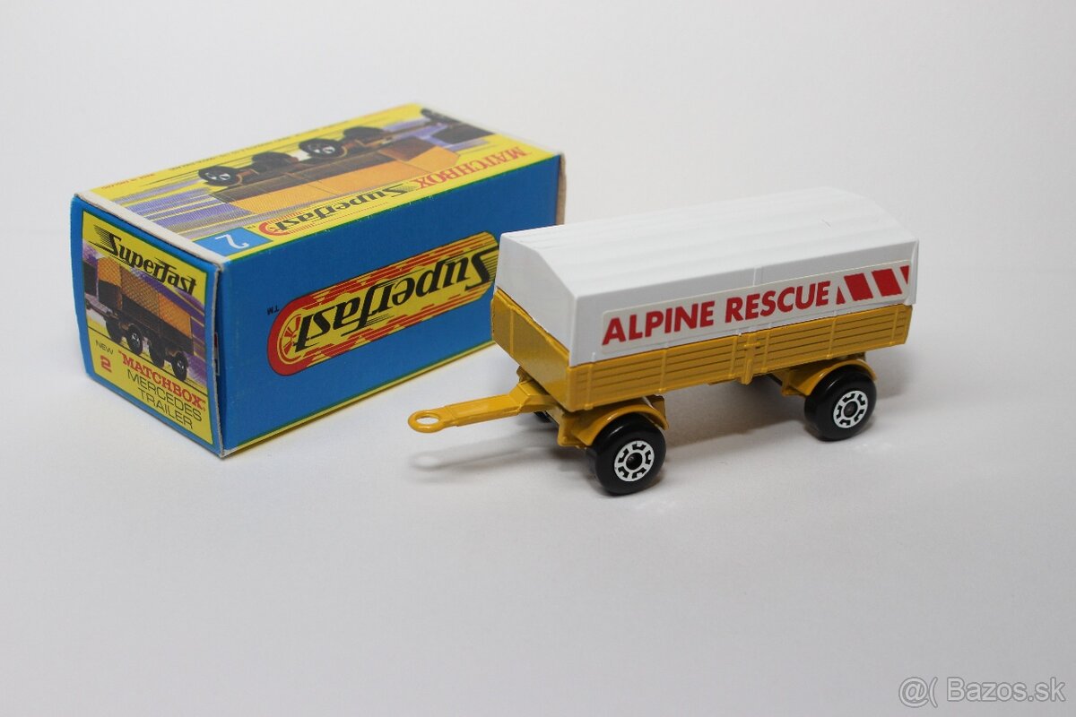 Matchbox SF Mercedes trailer - 6