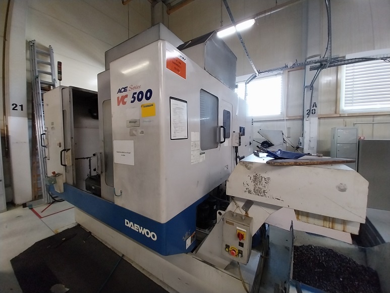 CNC vertikálne obrábacie centrum DAEWOO ACE VC500 - 6