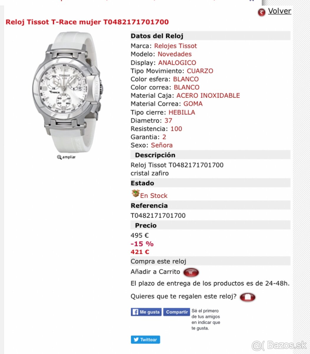 Tissot dámske hodinky - 6