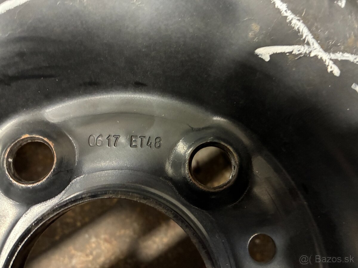 Plechový disk Hyundai ix20 + TPMS, cena za 1ks - 6