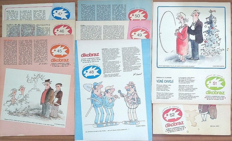 DIKOBRAZ - komplet ROČNÍK 1987 - 6