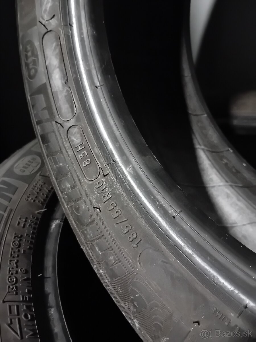 3x 185/55R16 Zimné pneumatiky Michelin - 6