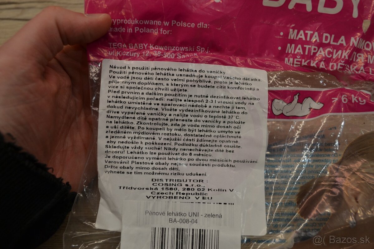 Penová podložka do vaničky - 6