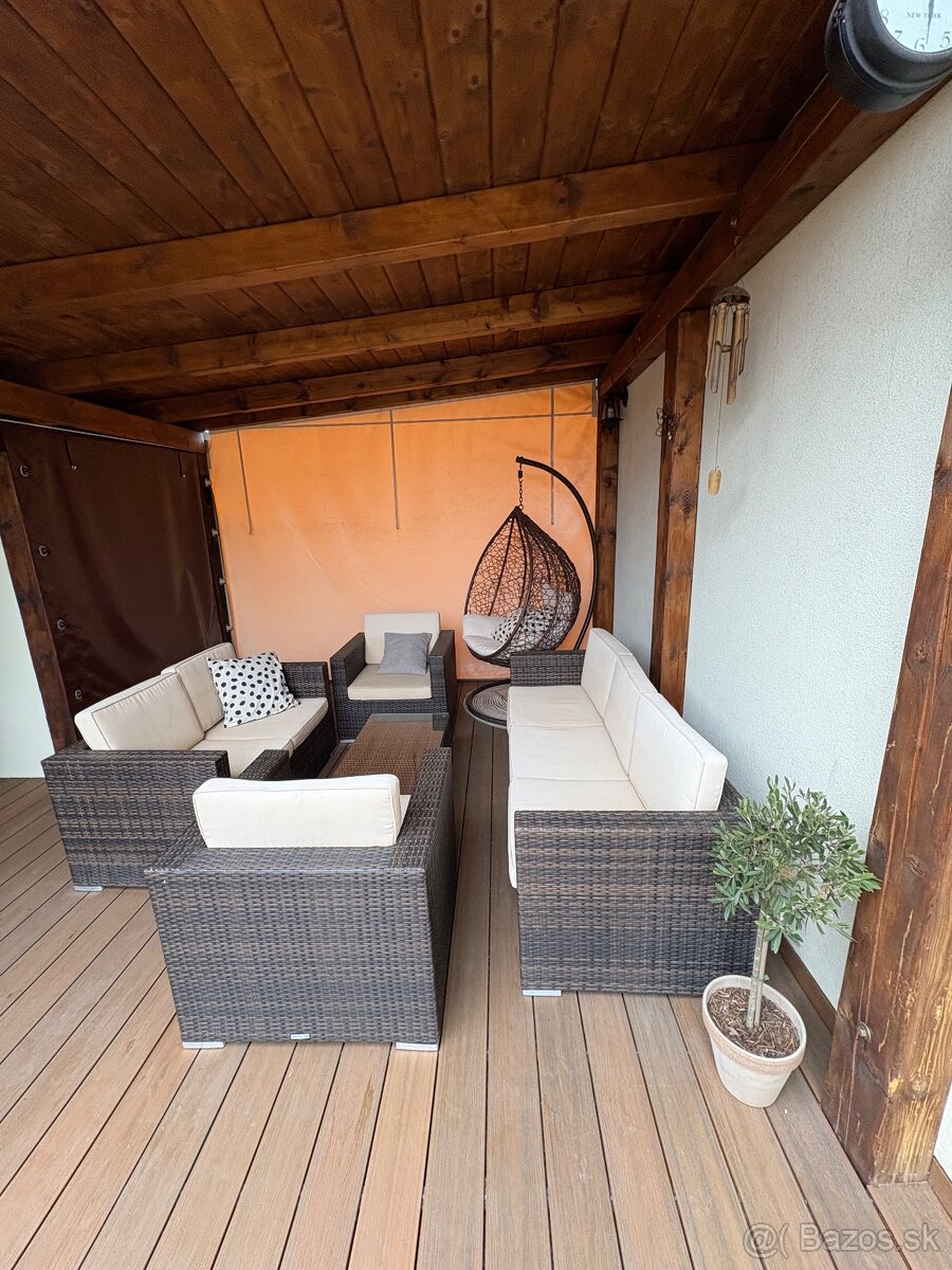 Ratanové sedenie exterio - 6