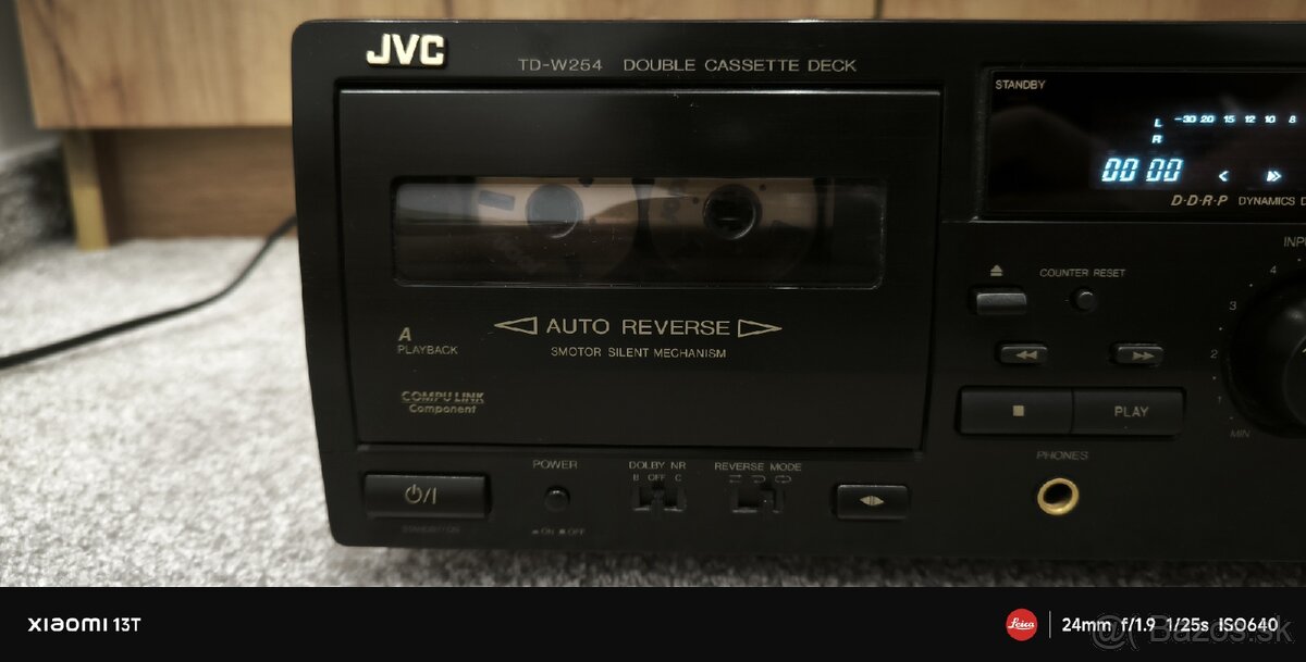 Kazetový deck (dvojitý) - JVC TD-W254 - 6