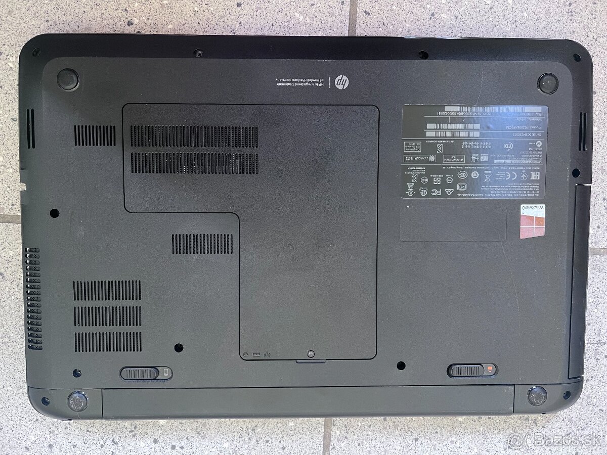 HP 250 G2 / Intel 4-jadro / 8GB RAM / 240GB SSD / 15.6" - 6