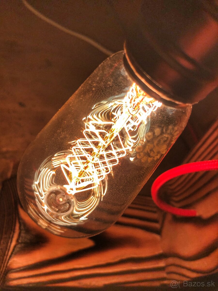 Lampy zo starého dreva - 6