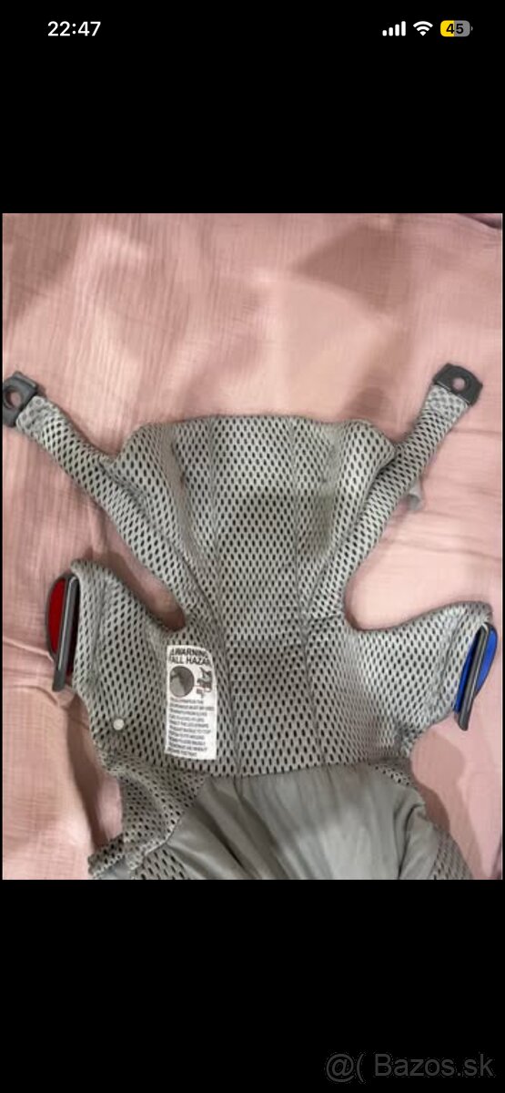 Babybjörn Move Grey nosič pre bábätká - 6