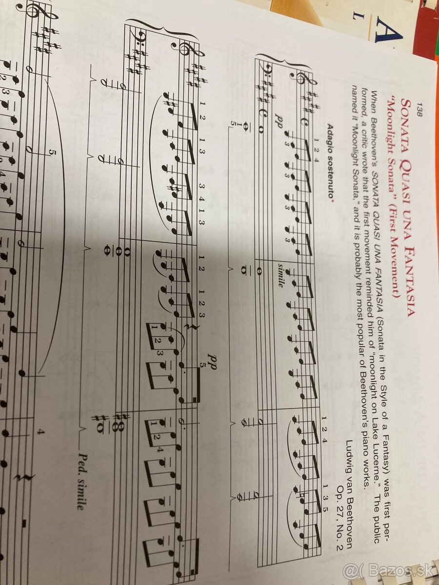 Noty pre klavír - 6