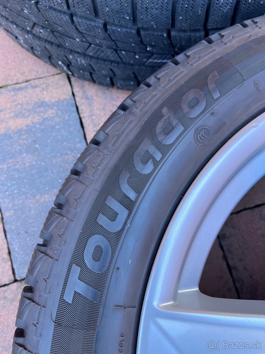 Orig. Hliníkové disky Audi R17, 5x112 - 6