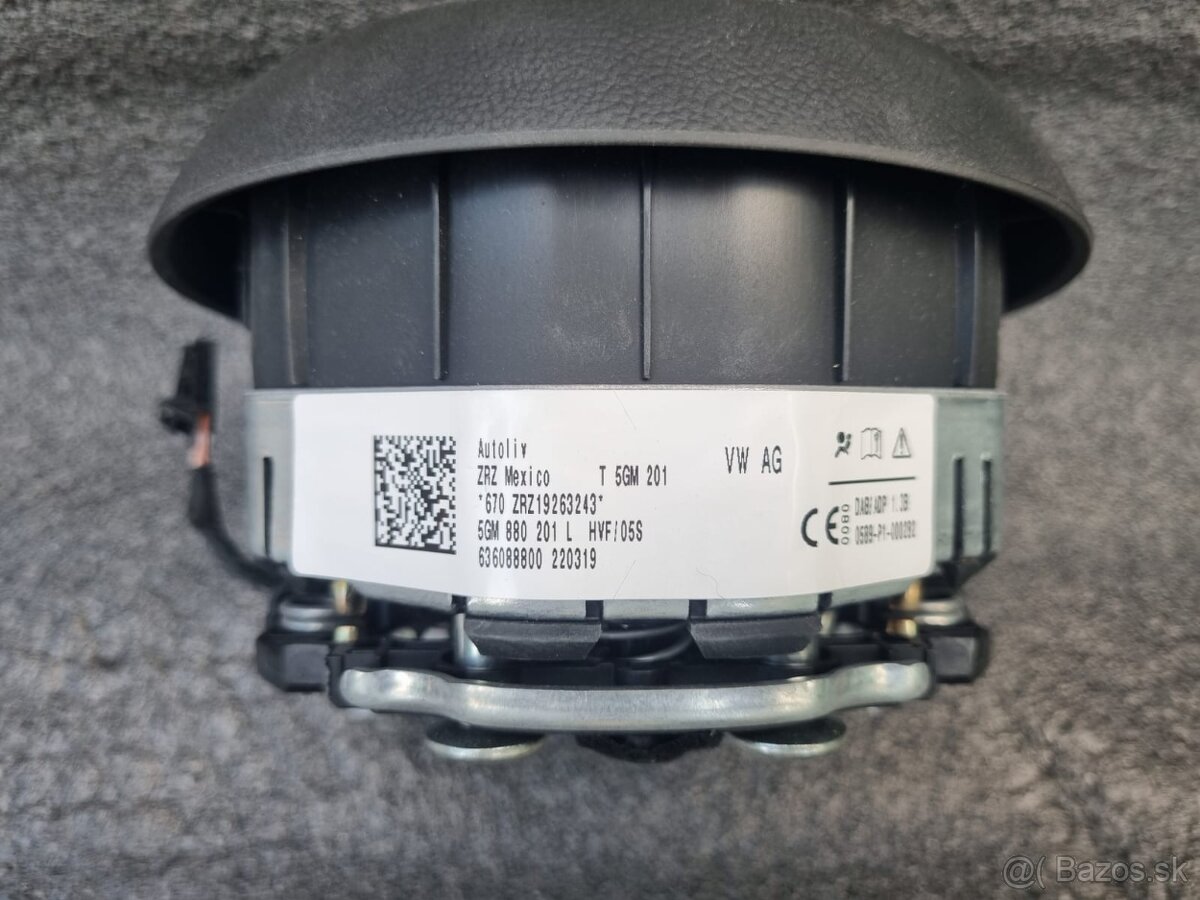 AIRBAG VOLKSWAGEN DO VOLANTU GTI / GTD / Rline / R - 6