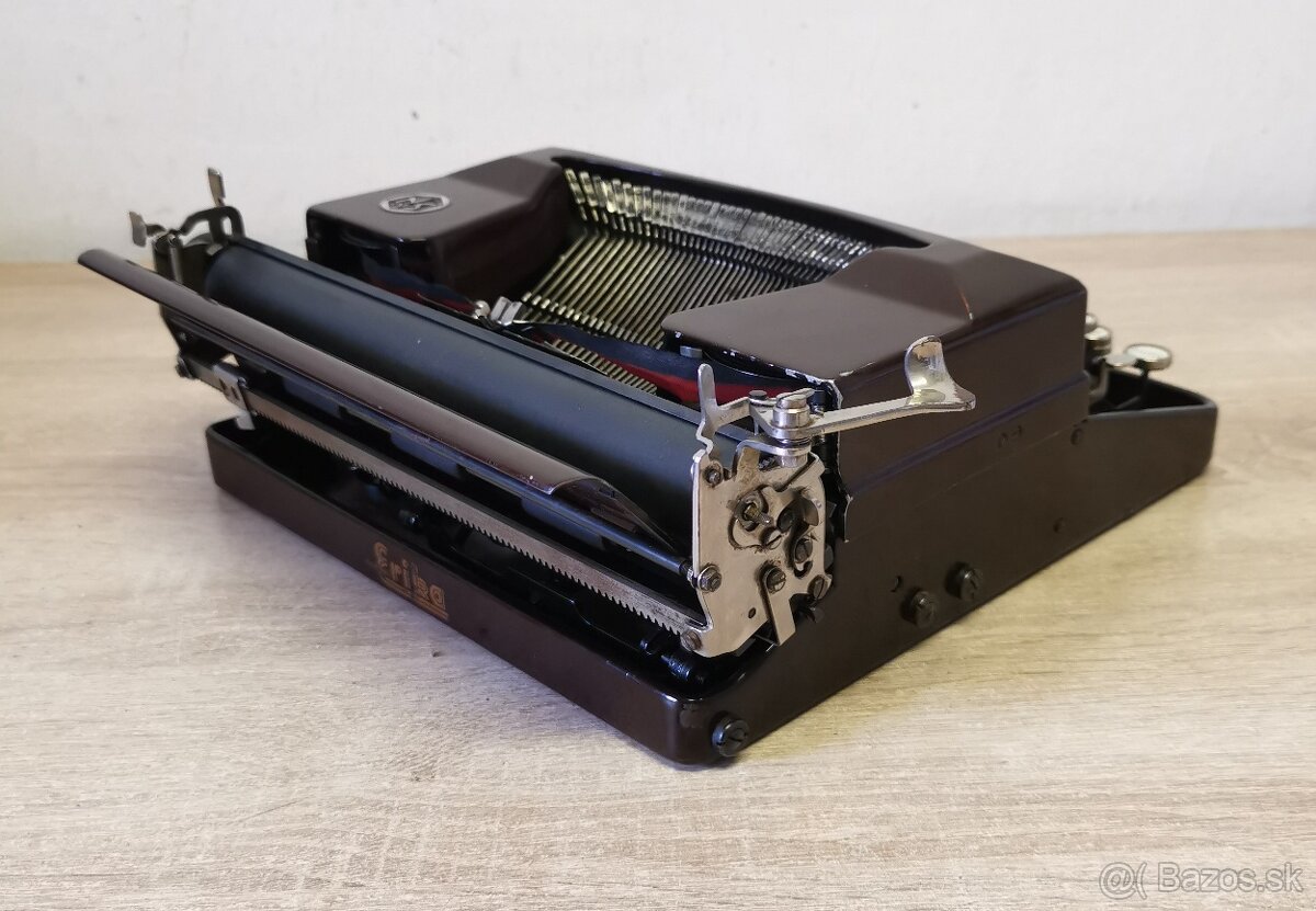 Starožitný písací stroj ERIKA model S z roku 1939 - 6