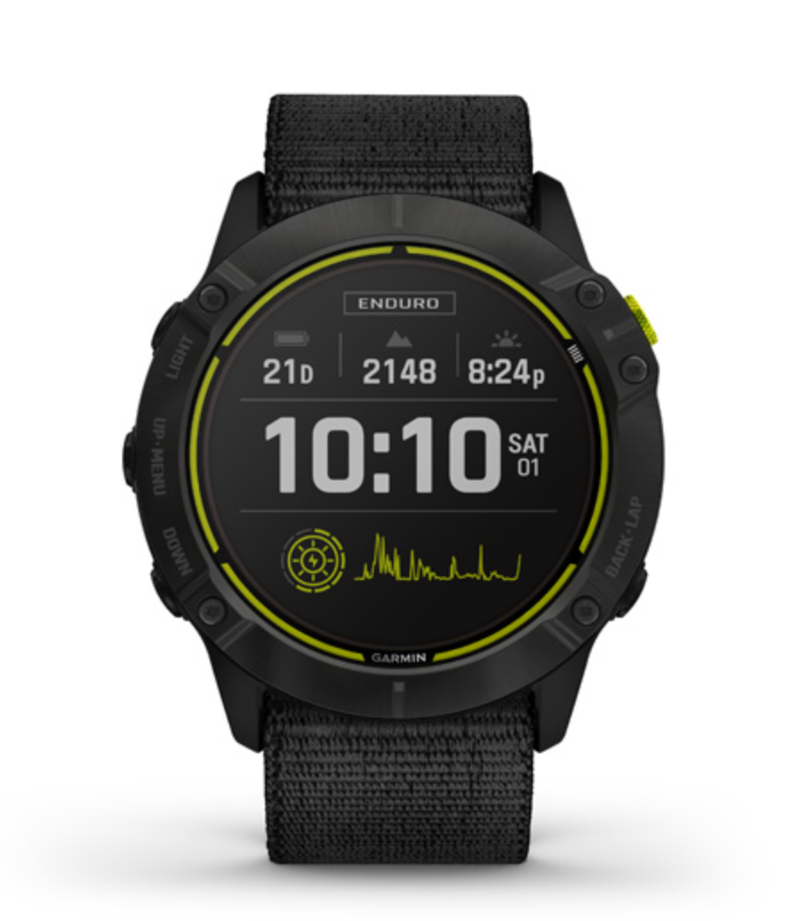 Garmin Enduro, Carbon Gray DLC Titanium - 6