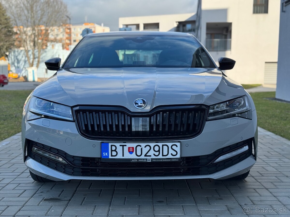Škoda Superb Sportline DSG, DPH, v záruke, bezplatný servis - 6