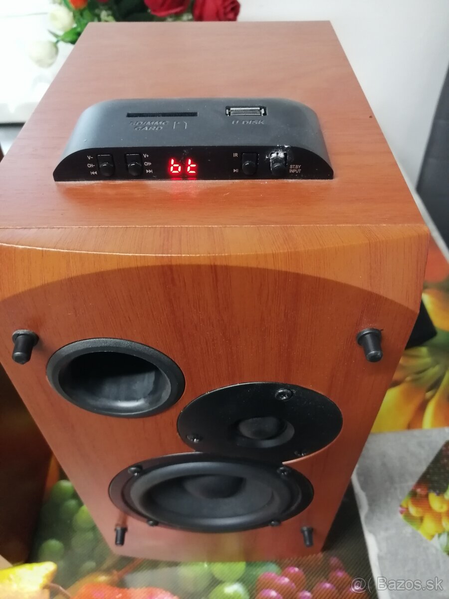 Bluetooth sal štúdiové aktívne reprobedne - 6