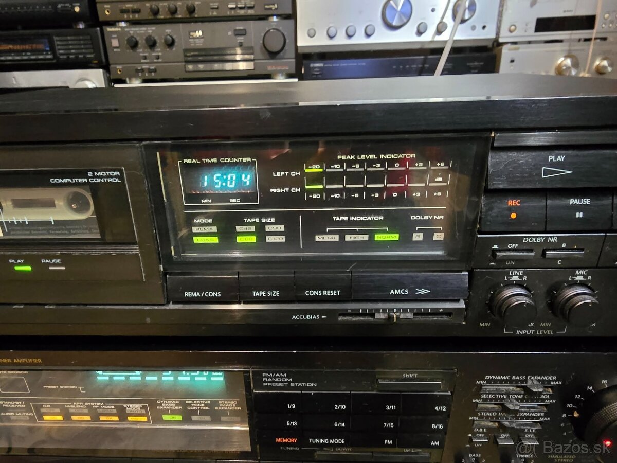 ONKYO zostava TX-7440 +TA-2440 receiver +deck - 6
