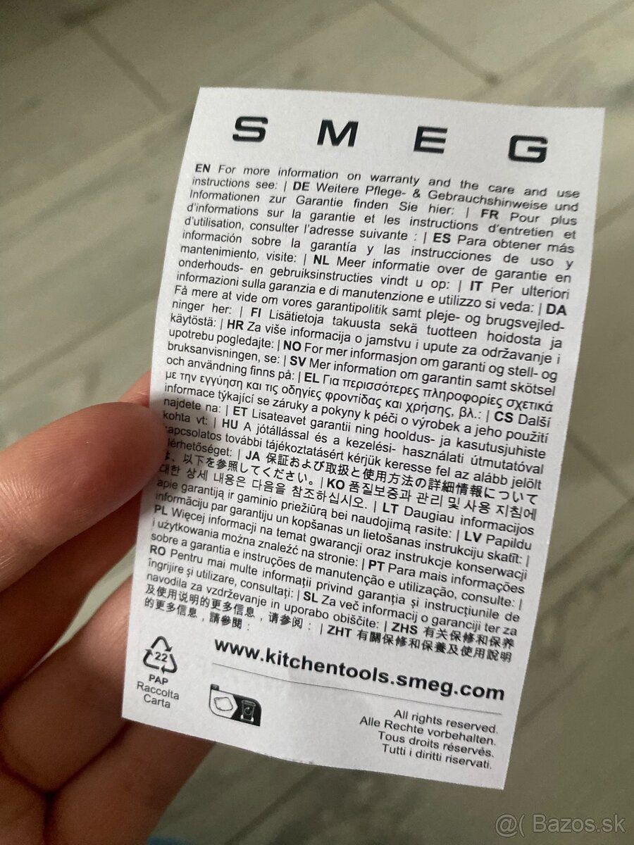 3x Smeg dóza, 1,4l a 500ml - 6