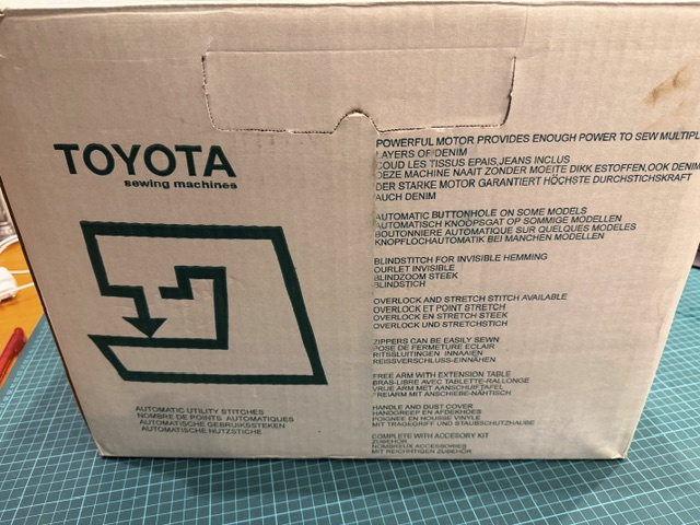 Predám šijací stroj TOYOTA RA31 RS2000 - 6