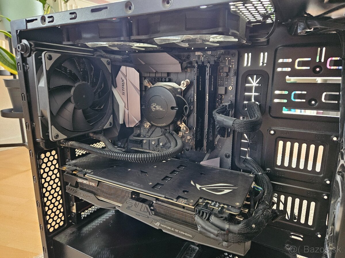 HERNÝ / WORKSTATION PC – i7-8700K, GTX 1080 Ti, 32GB RAM, Wi - 6