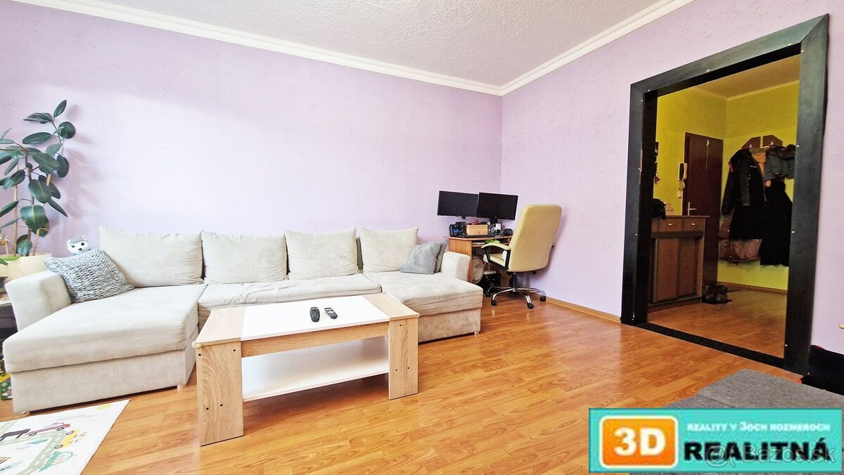 Na predaj trojizbový zrekonštr. byt 70,5 m2 - sídl. Zapotôčk - 6