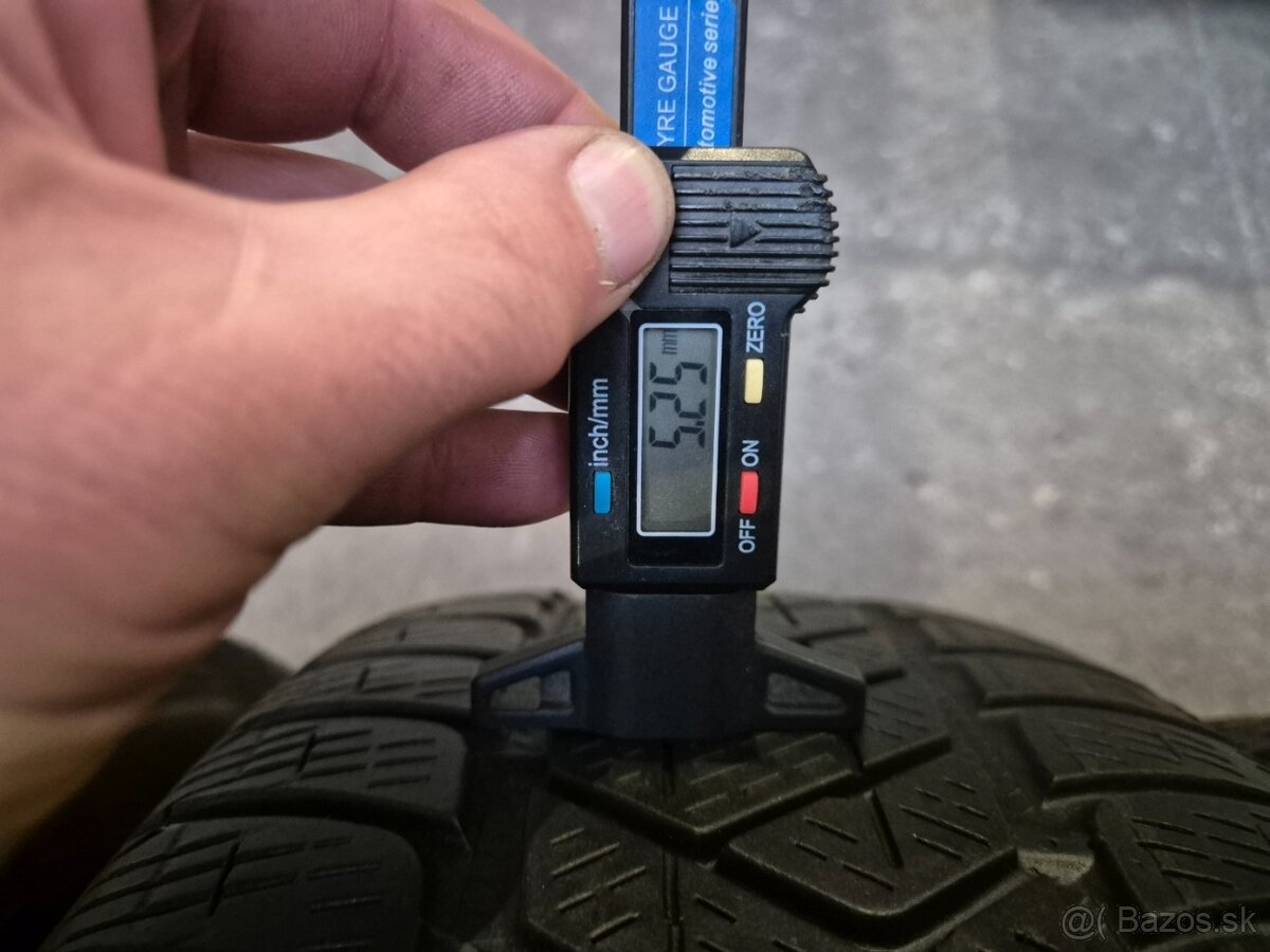 215/65 r17 zimné 4 ks PIRELLI dezén 7 - 5,2 mm - 6