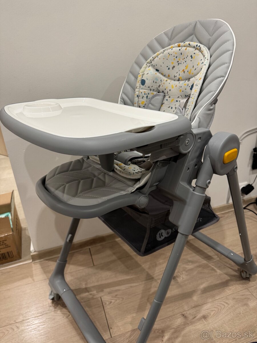 Detská stolička Kinderkraft Lastree Grey - 6