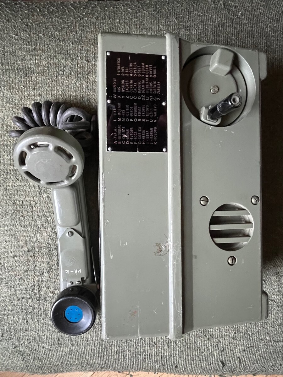 Poľný telefón M63 Juhoslávia - 6