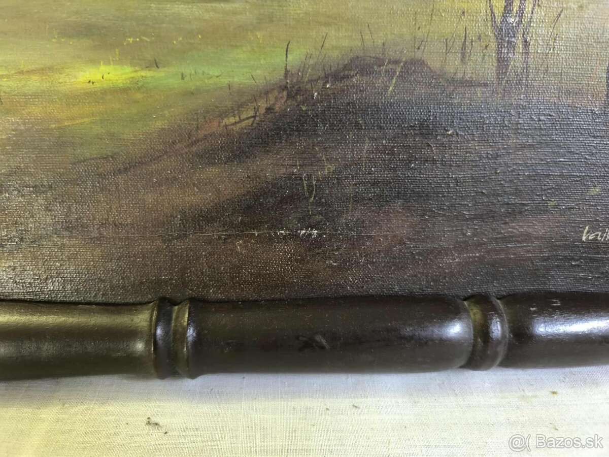 Stará olejomaľba - 6