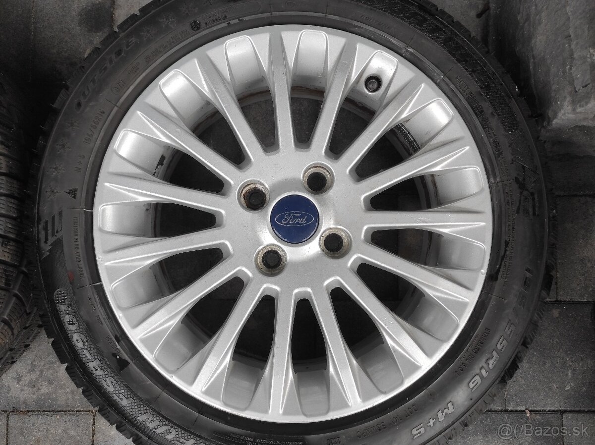 Zimná sada 16" 4x108 Ford B-Max 195/55 R16 - 6